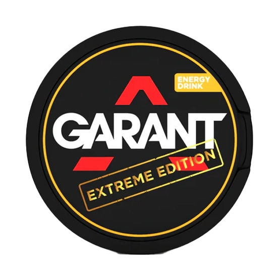 garant energy drink nicotine pouches