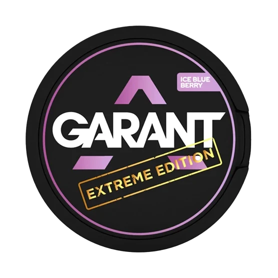 garant ice blueberry nicotine pouches