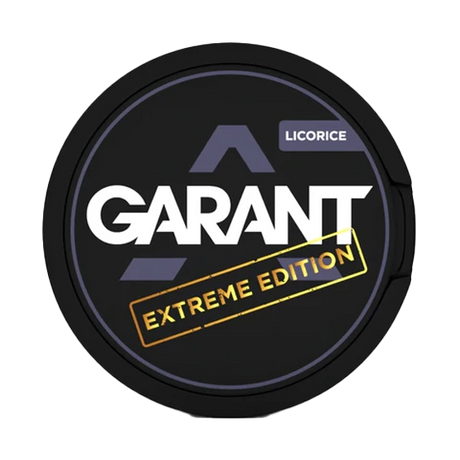 garant licorice nicotine pouches