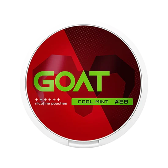 goat cool mint extra strong nicotine pouches