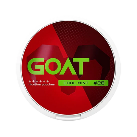 goat cool mint extra strong nicotine pouches