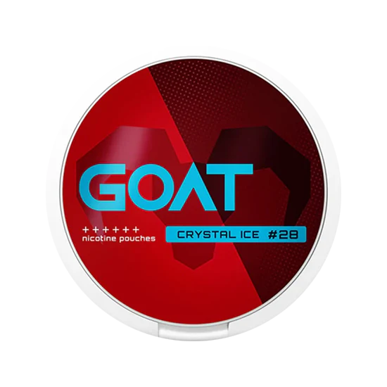goat crystal ice extra strong nicotine pouches