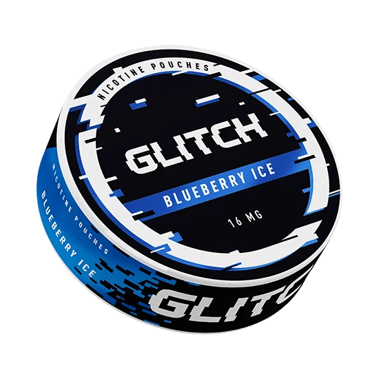 glitch blueberry ice 16mg nicotine pouches
