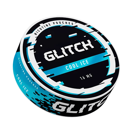glitch cool ice 16mg nicotine pouches