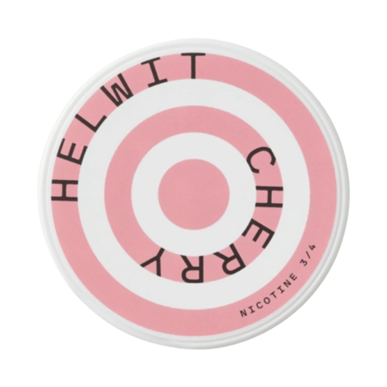 helwit cherry - 9mg/g nicotine pouches