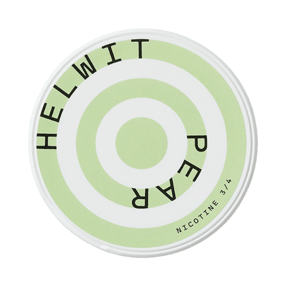 helwit pear nicotine pouches