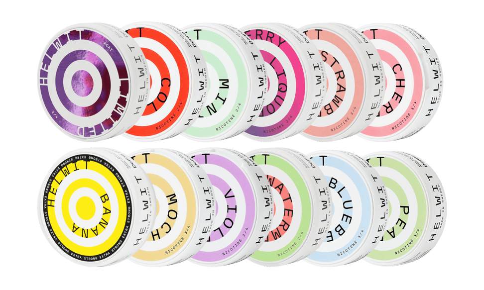 Buy HELWIT Nicotine Pouches - Free UK Next Day Delivery - Snus Vikings