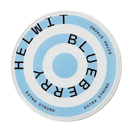 helwit blueberry extra strong nicotine pouches