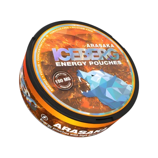 ICEBERG Arasaka 150mg Peach slim caffeine pouches