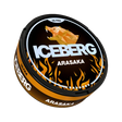 ICEBERG Arasaka70mg slim nicotine pouches with peach flavour