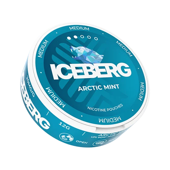 ICEBERG Arctic Mint Medium 20mg mint slim nicotine pouches