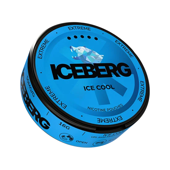 ICEBERG Ice Cool Extreme - 50mg slim nicotine pouch can