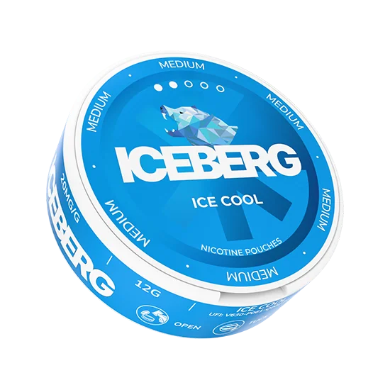 ICEBERG Ice Cool Medium 20mg ice cool slim nicotine pouches