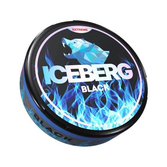 iceberg black - 150mg nicotine pouches