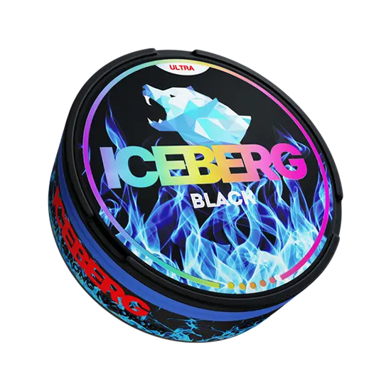 iceberg black - 150mg nicotine pouches