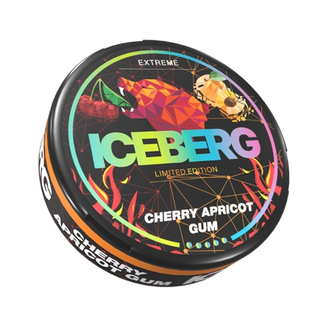 iceberg cherry apricot gum - 150mg nicotine pouches