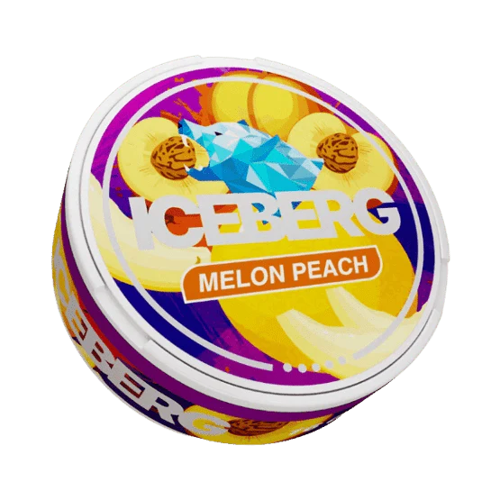 iceberg melon peach - 50mg nicotine pouches