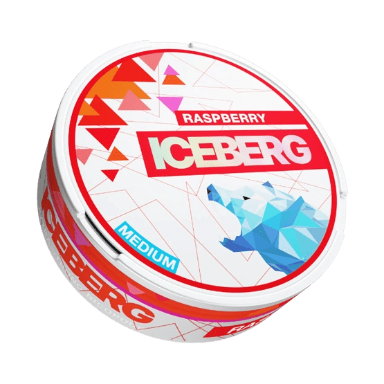 iceberg raspberry medium - 20mg nicotine pouches