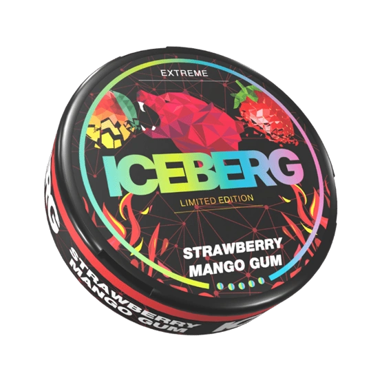 iceberg strawberry mango gum