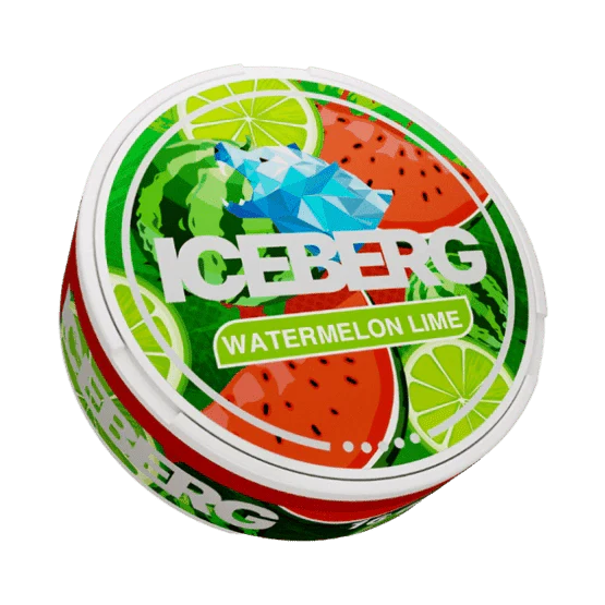 iceberg watermelon lime - 50mg nicotine pouches