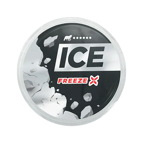 ICE Freeze X - 26.6mg Nicotine Pouches | All White