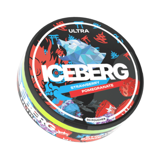 ICEBERG XXL Strawberry Pomegranate – Snus Vikings