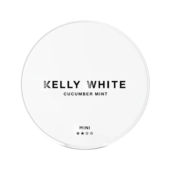 kelly white cucumber mint nicotine pouches  