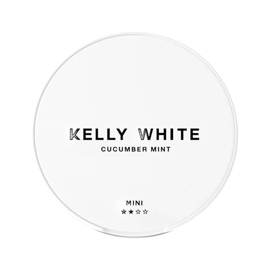 kelly white cucumber mint nicotine pouches  