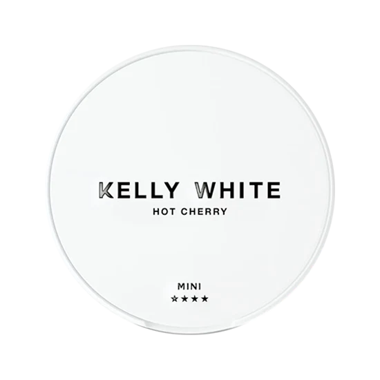 kelly white hot cherry nicotine pouches  