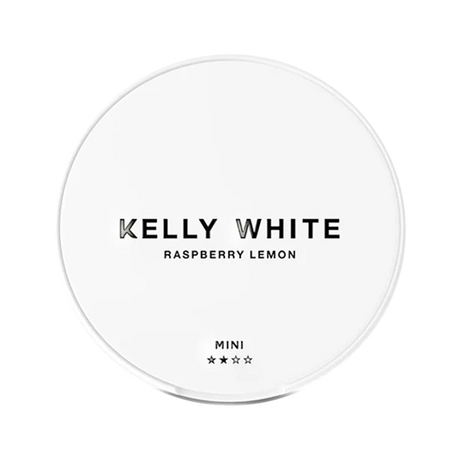 kelly white raspberry lemon nicotine pouches  