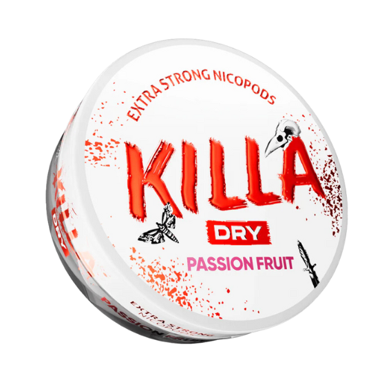 Killa Dry Passionfruit 9.9mg nicotine pouch