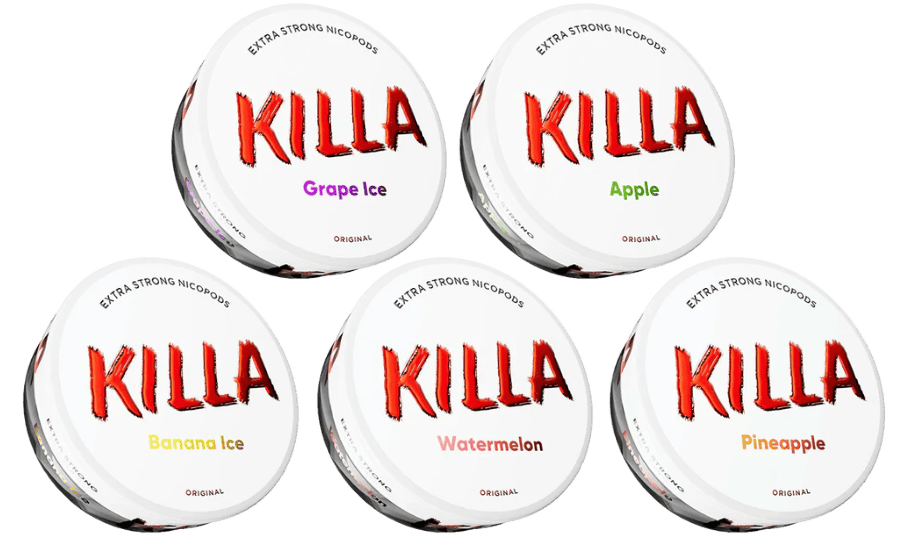 does killa have tobacco Killa Exotic Nicotine Pouch Bundle