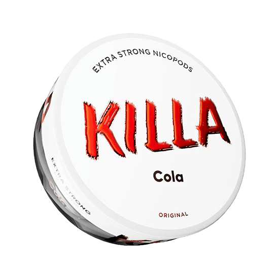 killa cola - 16mg nicotine pouches