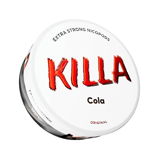 killa cola - 16mg nicotine pouches