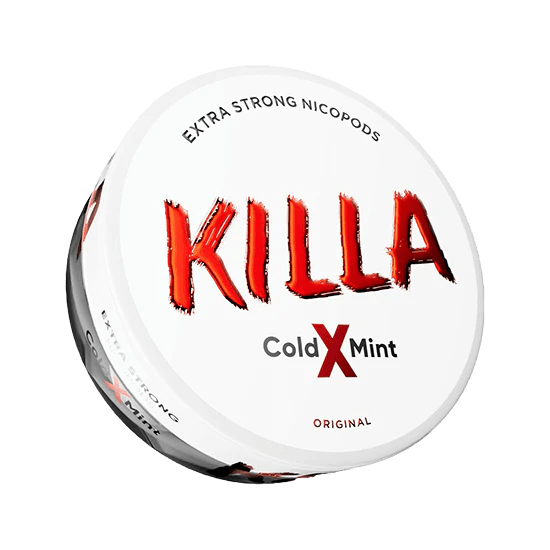 killa cold x mint nicotine pouches