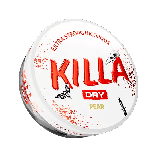 killa dry pear - 9.9mg nicotine pouches