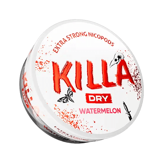 killa dry watermelon - 9.9 mg nicotine pouches