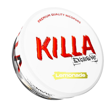 killa exclusive lemonade nicotine pouches