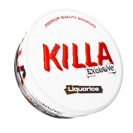 killa exclusive liquorice nicotine pouches