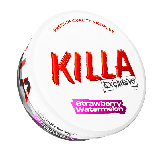 killa exclusive strawberry watermelon - 16.5mg/g nicotine pouches