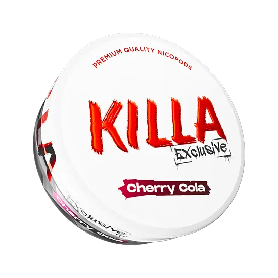 killa exclusive cherry cola - 16.5mg/g nicotine pouches