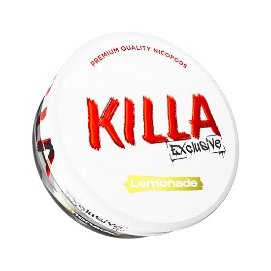 killa exclusive lemonade - 16.5mg/g nicotine pouches