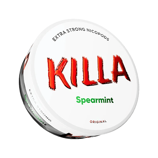 killa spearmint - 16mg nicotine pouches