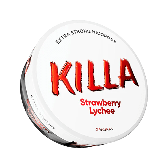 killa strawberry lychee - 16mg nicotine pouches