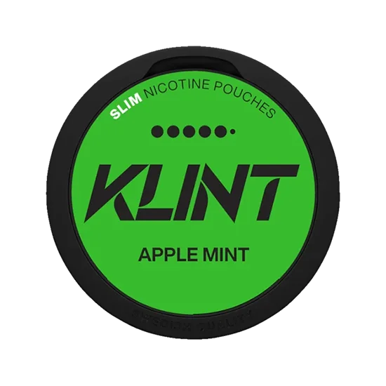 KLINT Apple Mint 16.4mg Apple slim nicotine pouches
