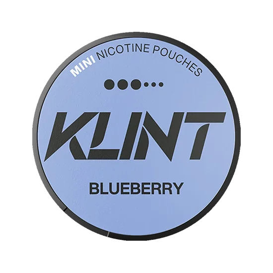 KLINT Blueberry Mini 3.6mg Blueberry mini nicotine pouches