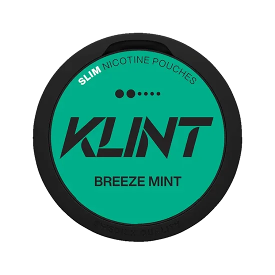 KLINT Breeze Mint 8mg Mint slim nicotine pouches