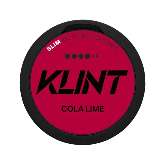 KLINT Cola Lime 16mg Cola slim nicotine pouches
