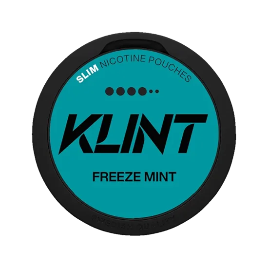 KLINT Freeze Mint 16mg Mint slim nicotine pouches