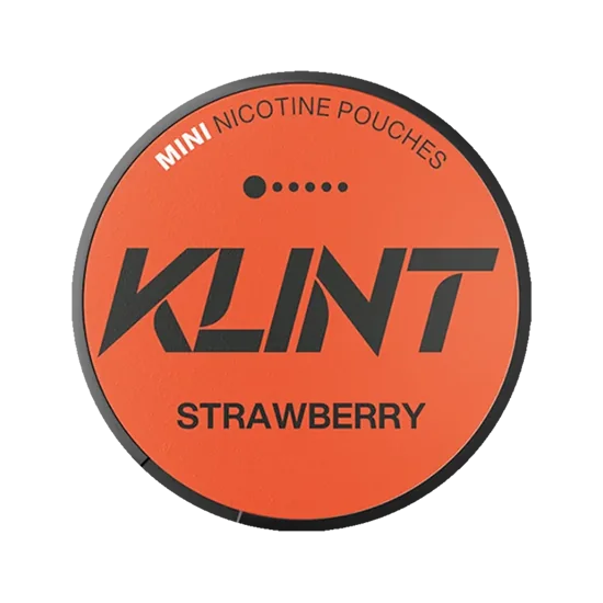 Klint Strawberry Mini 1.8mg Strawberry mini nicotine pouches